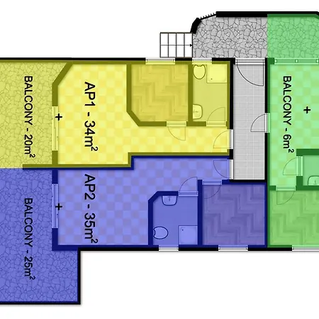 Mirakul Apartments Vir Exterior photo